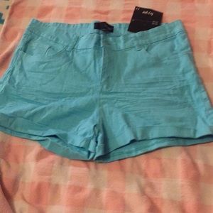 Hype brand sky blue shorts